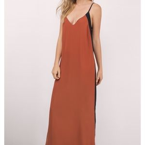 Tobi Rust Maxi Dress NWT